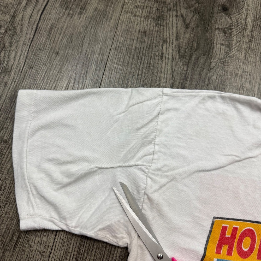Vintage 1992 Holyfield vs Bowe Boxing T-Shirt Tee Single Stitch 90s - Picture 5 of 7